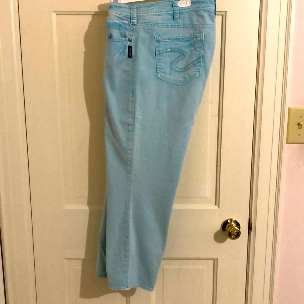Silver jeans